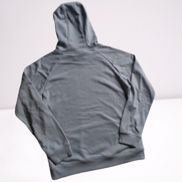 Columbia Women's Logo French Terry Cotton Hoodie Sweatshirt in a Cool Grey Md - Picture 14 of 16